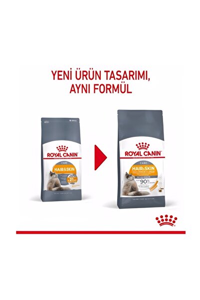 Royal Canin Fcn Hair&Skin Care Yetişkin Kuru Kedi Maması 2 Kg