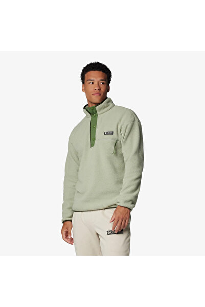 Columbia Helvetia Half Snap Men's Brown Outdoor Fleece