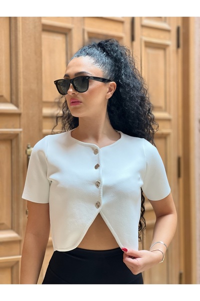 unique rain Women's Silver Buttoned Vest