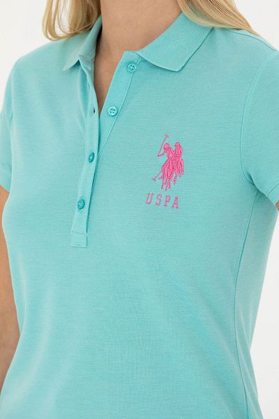 U.S. Polo Assn. Women's Light Yellow Basic T-Shirt 1567911