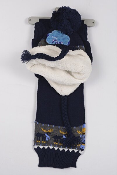 mercantoptan 4-8 РОКІВ 3-ЧАСТИННИЙ НАБІР ДЛЯ ДІТЕЙ: ШАПКА, ШАЛІР, РУКАВИЧКИ