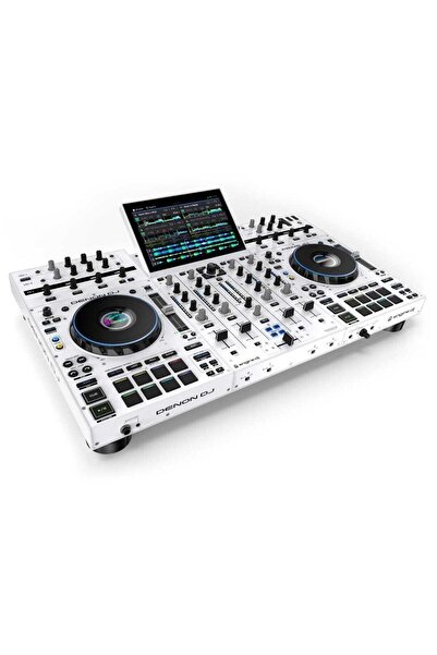 DENON DJ Prime 4+ Profesyonel DJ Controller White Edition