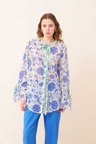 Roman Desenli Gömlek Standart Renk Y2413509_089