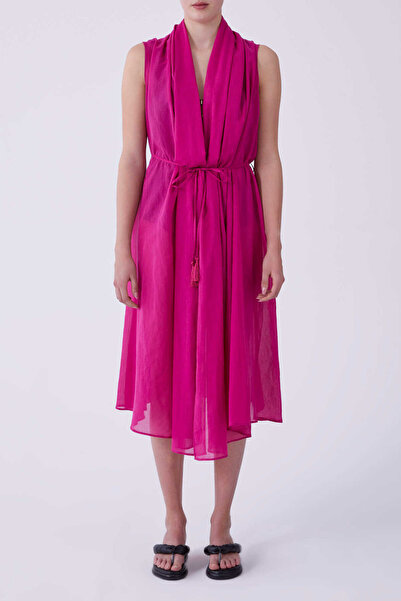 Roman Askılı Kimono Fuşya Y2113913_003