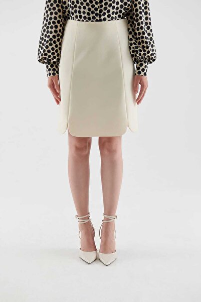 Roman Oval Kesim Etek Ekru K2335004_049