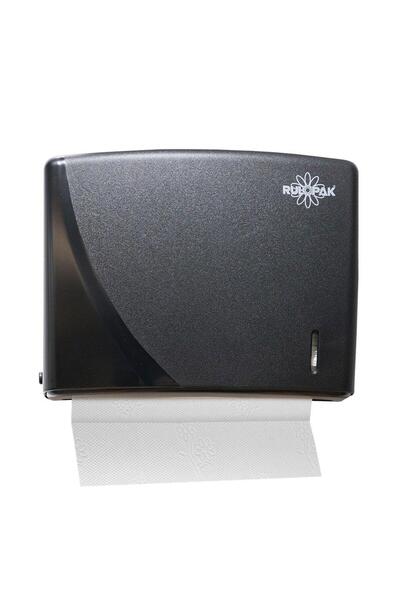 Rulopak Modern Z Katlama Kağıt Havlu Dispenseri 200'lü Siyah