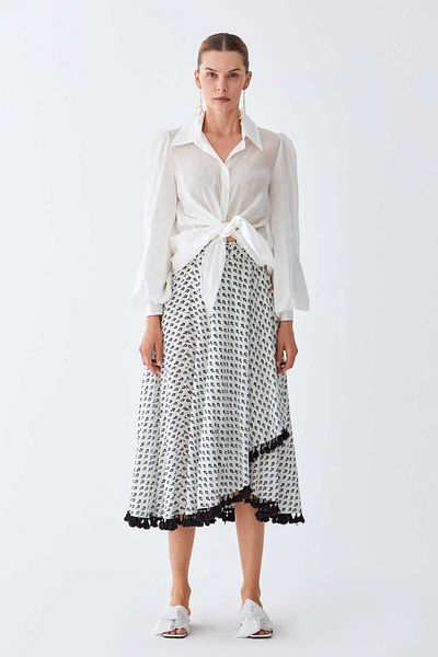 Roman Tassel Detailed Skirt Standard Color Y9920701_089