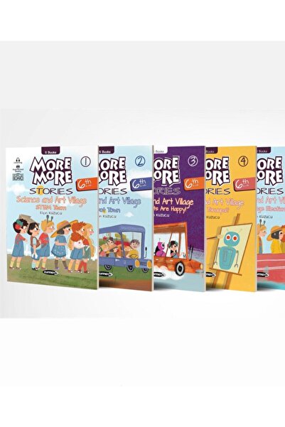 Kurmay Yayınevi More And More 6 Sınıf English Stories (hikayeler)