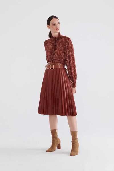 Roman Uzun Etek Kiremit K2315057_016