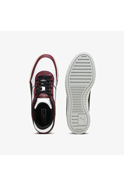 Puma Ca Pro Sport Lth Unisex Beyaz/bordo Spor Ayakkabı