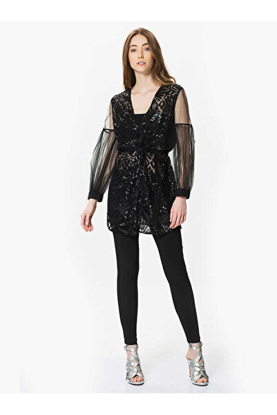 Roman Skinny Kadın Pantolon Siyah Y1712016_001