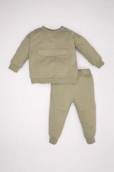 DeFacto Baby Boy pulóver, melegítőnadrág, 2 részes szett D2940a524wn