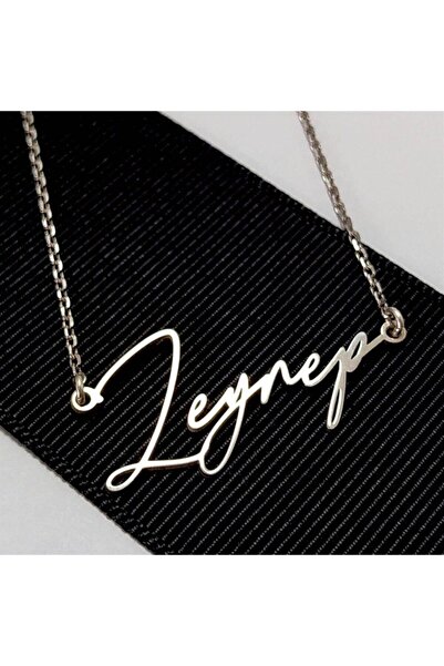 OSMANLI GÜMÜŞ Kadın Zeynep  Isimli Gümüş Kolye