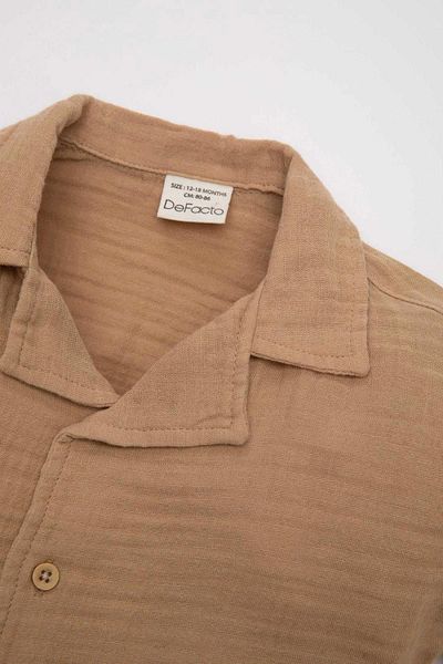 DeFacto Baby Boy 2 Stück Set Musselin Kurzarm Shirt Shorts C3438a524sm