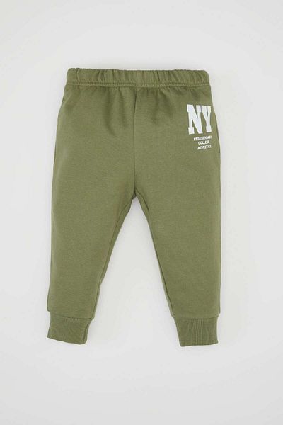 DeFacto Printed Sweatshirt and Jogger Tracksuit Set for Baby Boy - D0719A524Au
