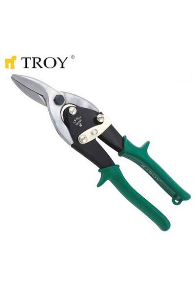 TROY T21101 Sheet Metal Cutting Scissors Straight 245mm