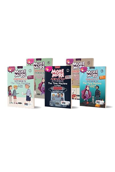 Kurmay Yayınevi More & More 7 Sınıf English Stories (hikayeler) More And More
