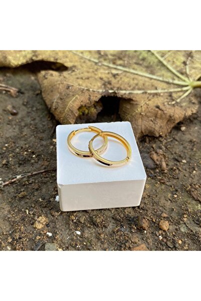 DİLEK KUYUMCULUK Altın Ajda küpe