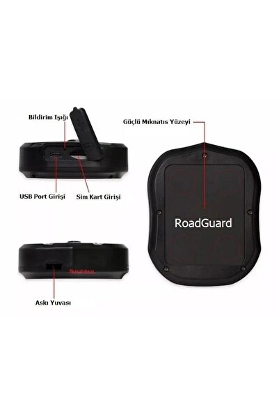 RoadGuard 10 Thousand Mah Gps Automobile Motorcycle Vehicle Tracking Device Live Monitoring