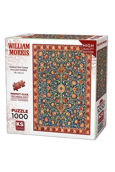 BYR Byrugzy Ks Games Morris: Holland Park Carpet Puzzle 1000 Pieces 20763 Byrnew