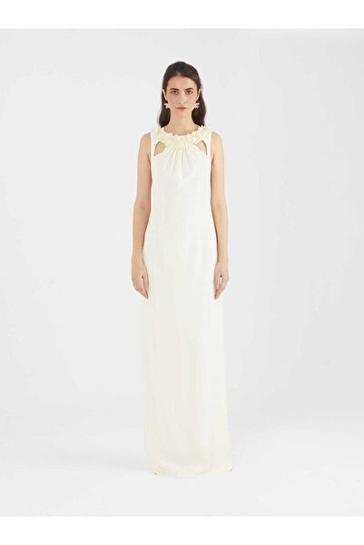Roman Uzun Abiye Elbise Kemik Y9911314_019