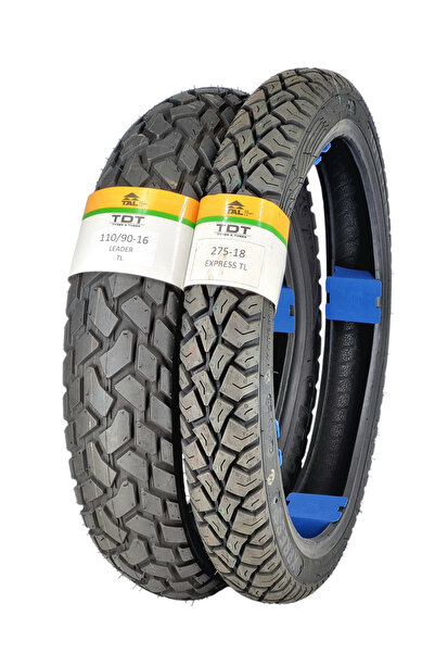 TDT TYRES Kanuni Seyhan, Honda Cbf 150, 110/90-16 Ve 275-18 Tl Dubleks Lastik...