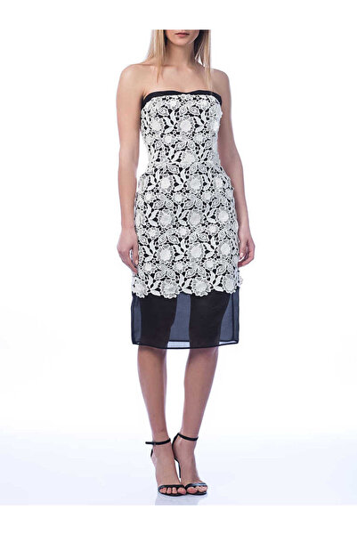 Roman Dantelli Straplez Elbise Orginal Y1311103_050