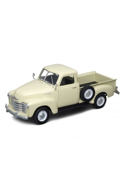 TRUST STORE 1953 Chevrolet 3100 Pick Up Model Araba 1:24 Ölçek Koleksiyon KREM
