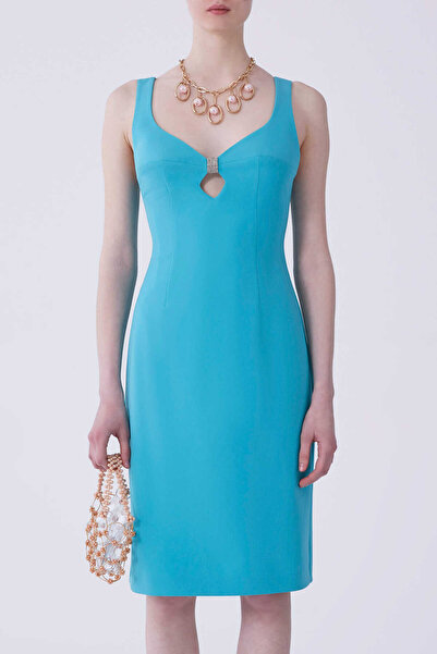 Roman Askılı Abiye Elbise Cam Göbeği Y2111516_113