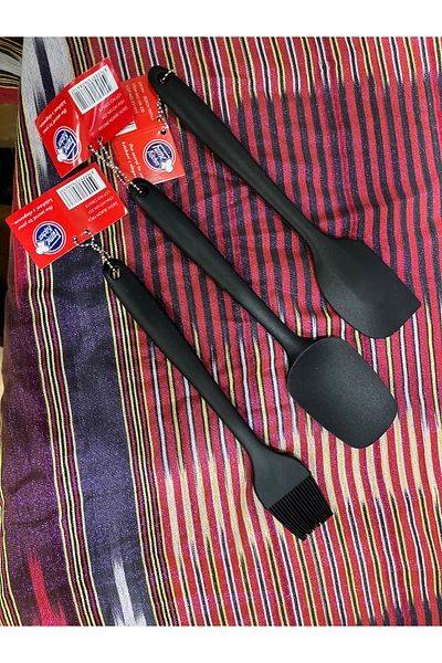 Fame Kıtchen Set of 3 Silicone Serving Spoons