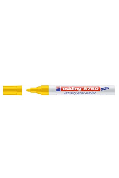 Edding E-8750 Model Full Cover White Industry Pen