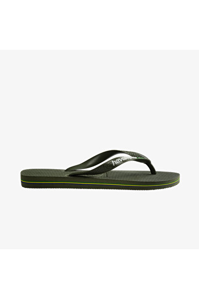 Havaianas Papuci verzi unisex cu logo Brasil