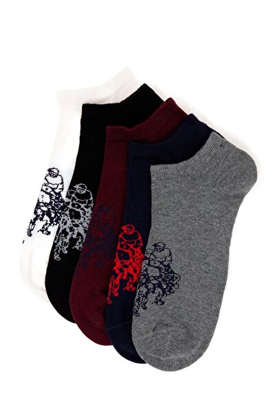 U.S. Polo Assn. 5 Pack Socks Booties Regular Fit - Κομψή και άνετη σχεδίαση -...