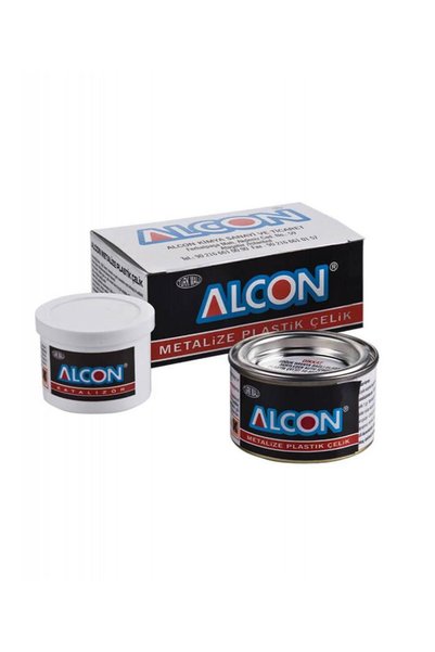 Alcon Εποξειδική κόλλα M-2220 με σκόνη χάλυβα 100 γρ. μεταλλικό γκρι