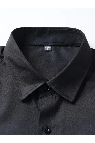 NO4 ΠΟΥΚΑΜΙΣΟ ΣΑΤΕΝ ΟΜΑΔΙΚΟ ΦΟΡΕΜΑ SLIM FIT CUT