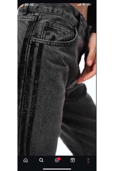 More Pants Palazzo with Stones