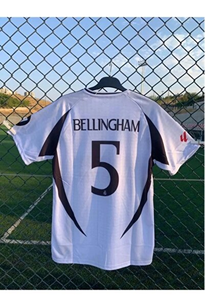 Candy Star Belingham Number 5 Reeal Maadrid Adult Football Jersey New Season T-Shirt Byz-2T-Shirt White-1