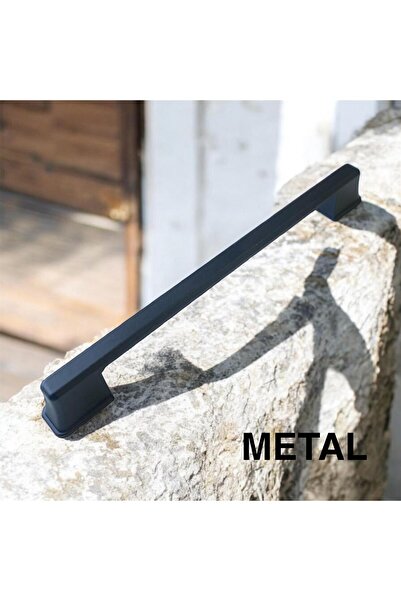 YAKUT AKSESUAR (19,2cm)-Metal Alüminyum Mobilya Dolap Kulp Kulpu Çekmece Mutf...