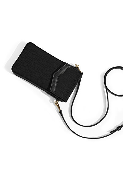 İpekyol Monogram jakarlı telefon çantası