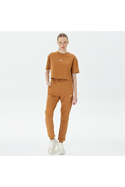 United 4 United4 Classic Women's Brown Crop T-Shirt