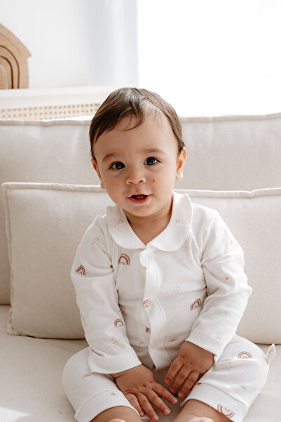 TBA COLLECTION Interlock Baby Rompers |   Boho Rainbow