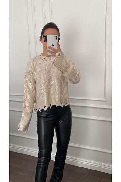 Büşce Gilded Zr Sweater