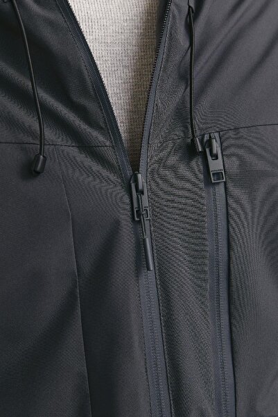 Jack & Jones Jjpayne Anthracite Parka Jacket - Anthracite 12256884