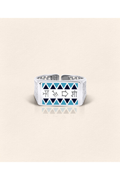 Luna Merdin Sümer Telkari Yüzük