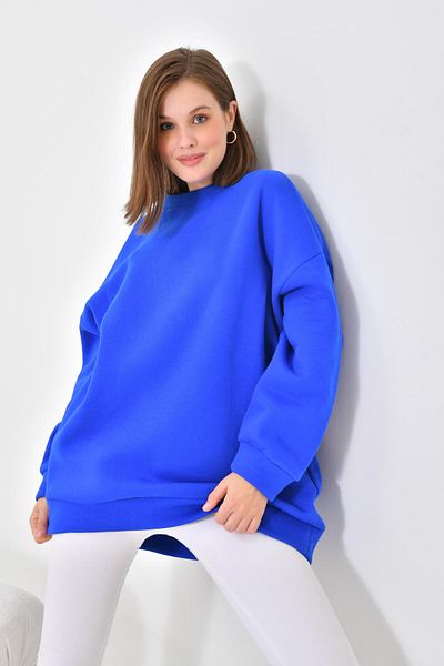 Garmi Ftz Women - Women's 3 Rope Saks Color Raised Sweatshirt