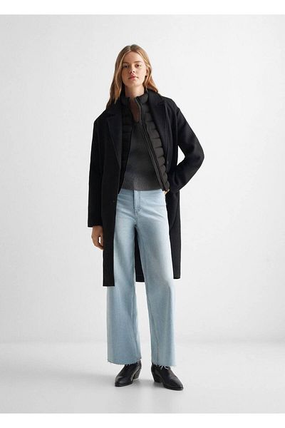 Mango Teen Black Jacket for Children