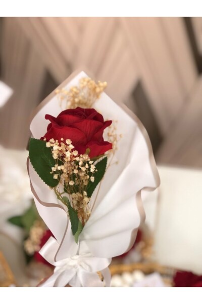 Masalsı Concept Anne Gülü 1 Adet Kız İsteme Çiçeği Söz Çiçeği Nişan Çiçeği