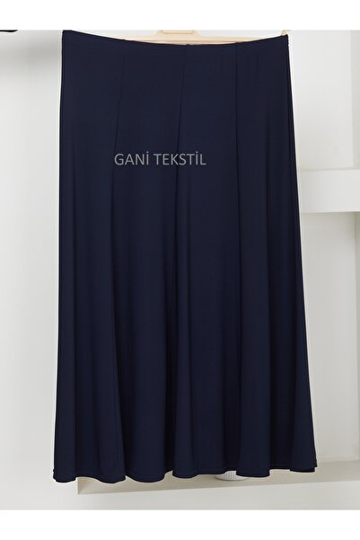 HESNA Еластична талія великого розміру материнська спідниця з тканини Сенді