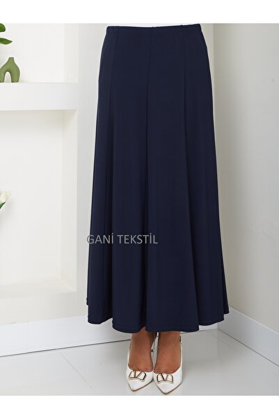 HESNA Еластична талія великого розміру материнська спідниця з тканини Сенді