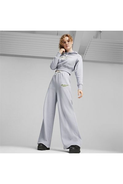 Puma Γυναικεία γκρι φούτερ Classics Relaxed
